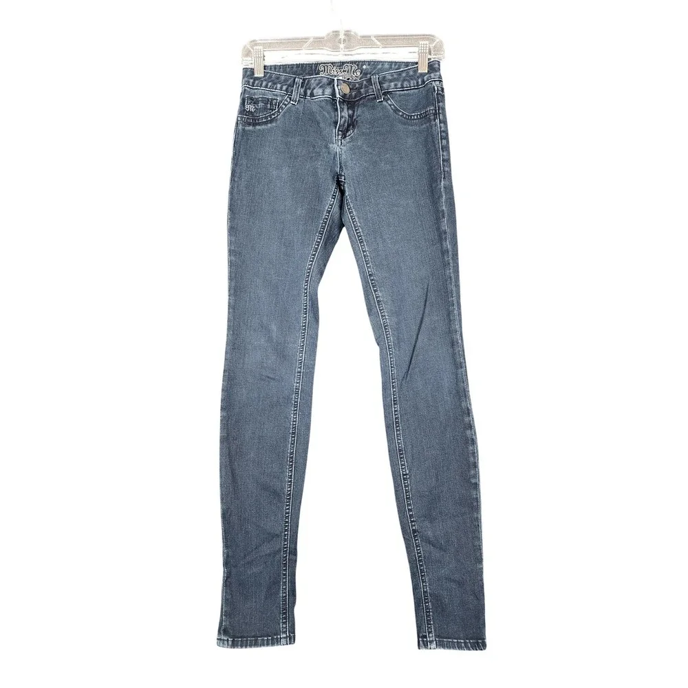 Miss Me‎ Ashley Low Rise Jegging Dark Wash Skinny Jeans Size 26 JO5204G2